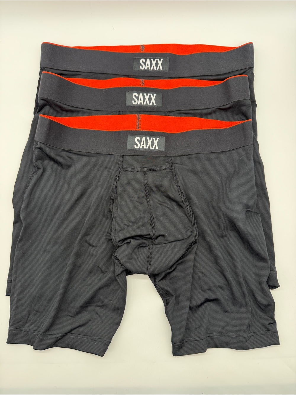 SAXX Multi Sport Mesh Mens Size Small Black BallPark Pouch PRO Boxer Brief